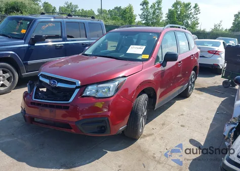 2017 Subaru Forester 2.5I from USA, damaged, VIN JF2SJABC3HH579406